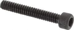 Holo-Krome - #4-40 UNC Hex Socket Drive, Socket Cap Screw - Alloy Steel, Black Oxide Finish, Fully Threaded, 3/4" Length Under Head - Eagle Tool & Supply