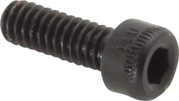 Holo-Krome - #5-40 UNC Hex Socket Drive, Socket Cap Screw - Alloy Steel, Black Oxide Finish, Fully Threaded, 3/8" Length Under Head - Eagle Tool & Supply