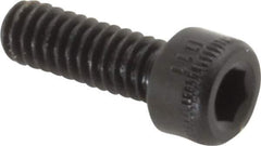 Holo-Krome - #5-40 UNC Hex Socket Drive, Socket Cap Screw - Alloy Steel, Black Oxide Finish, Fully Threaded, 3/8" Length Under Head - Eagle Tool & Supply