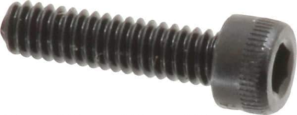 Holo-Krome - #5-40 UNC Hex Socket Drive, Socket Cap Screw - Alloy Steel, Black Oxide Finish, Fully Threaded, 1/2" Length Under Head - Eagle Tool & Supply