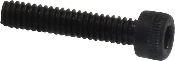 Holo-Krome - #5-40 UNC Hex Socket Drive, Socket Cap Screw - Alloy Steel, Black Oxide Finish, Fully Threaded, 5/8" Length Under Head - Eagle Tool & Supply