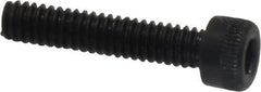Holo-Krome - #5-40 UNC Hex Socket Drive, Socket Cap Screw - Alloy Steel, Black Oxide Finish, Fully Threaded, 5/8" Length Under Head - Eagle Tool & Supply