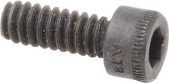 Holo-Krome - #6-32 UNC Hex Socket Drive, Socket Cap Screw - Alloy Steel, Black Oxide Finish, Fully Threaded, 3/8" Length Under Head - Eagle Tool & Supply