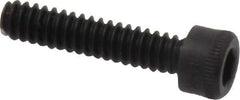 Holo-Krome - #6-32 UNC Hex Socket Drive, Socket Cap Screw - Alloy Steel, Black Oxide Finish, Fully Threaded, 5/8" Length Under Head - Eagle Tool & Supply