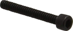 Holo-Krome - #6-32 UNC Hex Socket Drive, Socket Cap Screw - Alloy Steel, Black Oxide Finish, Fully Threaded, 1" Length Under Head - Eagle Tool & Supply