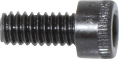 Holo-Krome - #8-32 UNC Hex Socket Drive, Socket Cap Screw - Alloy Steel, Black Oxide Finish, Fully Threaded, 3/8" Length Under Head - Eagle Tool & Supply
