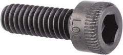 Holo-Krome - #8-32 UNC Hex Socket Drive, Socket Cap Screw - Alloy Steel, Black Oxide Finish, Fully Threaded, 1/2" Length Under Head - Eagle Tool & Supply