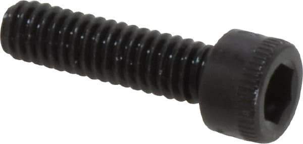 Holo-Krome - #8-32 UNC Hex Socket Drive, Socket Cap Screw - Alloy Steel, Black Oxide Finish, Fully Threaded, 5/8" Length Under Head - Eagle Tool & Supply