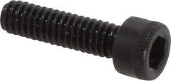 Holo-Krome - #8-32 UNC Hex Socket Drive, Socket Cap Screw - Alloy Steel, Black Oxide Finish, Fully Threaded, 5/8" Length Under Head - Eagle Tool & Supply