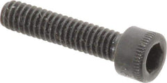 Holo-Krome - #8-32 UNC Hex Socket Drive, Socket Cap Screw - Alloy Steel, Black Oxide Finish, Fully Threaded, 3/4" Length Under Head - Eagle Tool & Supply