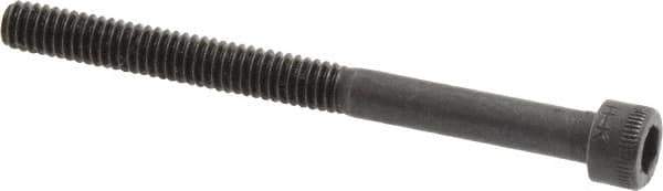 Holo-Krome - #8-32 UNC Hex Socket Drive, Socket Cap Screw - Alloy Steel, Black Oxide Finish, Partially Threaded, 2" Length Under Head - Eagle Tool & Supply