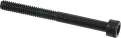 Holo-Krome - #8-32 UNC Hex Socket Drive, Socket Cap Screw - Alloy Steel, Black Oxide Finish, Partially Threaded, 1-3/4" Length Under Head - Eagle Tool & Supply