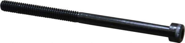 Holo-Krome - #8-32 UNC Hex Socket Drive, Socket Cap Screw - Alloy Steel, Black Oxide Finish, Partially Threaded, 2-1/2" Length Under Head - Eagle Tool & Supply