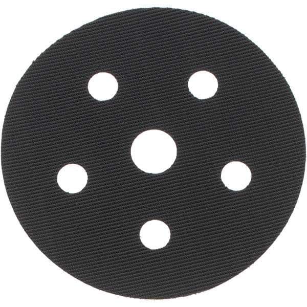 Dynabrade - 5" Diam, Round, Hook & Loop Face, Conversion Backing Pad - Random Orbital Sander Compatible, Adhesive/PSA Back, Vacuum Pad - Eagle Tool & Supply