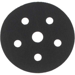Dynabrade - 5" Diam, Round, Hook & Loop Face, Conversion Backing Pad - Random Orbital Sander Compatible, Adhesive/PSA Back, Vacuum Pad - Eagle Tool & Supply