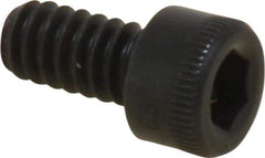 Holo-Krome - #10-24 UNC Hex Socket Drive, Socket Cap Screw - Alloy Steel, Black Oxide Finish, Fully Threaded, 3/8" Length Under Head - Eagle Tool & Supply