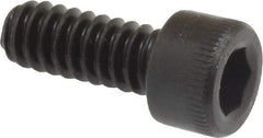 Holo-Krome - #10-24 UNC Hex Socket Drive, Socket Cap Screw - Alloy Steel, Black Oxide Finish, Fully Threaded, 1/2" Length Under Head - Eagle Tool & Supply