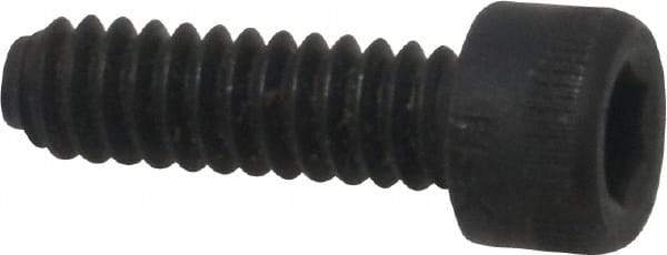 Holo-Krome - #10-24 UNC Hex Socket Drive, Socket Cap Screw - Alloy Steel, Black Oxide Finish, Fully Threaded, 5/8" Length Under Head - Eagle Tool & Supply