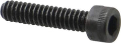 Holo-Krome - #10-24 UNC Hex Socket Drive, Socket Cap Screw - Alloy Steel, Black Oxide Finish, Fully Threaded, 7/8" Length Under Head - Eagle Tool & Supply