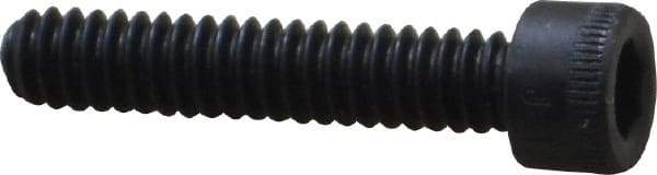 Holo-Krome - #10-24 UNC Hex Socket Drive, Socket Cap Screw - Alloy Steel, Black Oxide Finish, Fully Threaded, 1" Length Under Head - Eagle Tool & Supply
