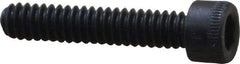 Holo-Krome - #10-24 UNC Hex Socket Drive, Socket Cap Screw - Alloy Steel, Black Oxide Finish, Fully Threaded, 1" Length Under Head - Eagle Tool & Supply