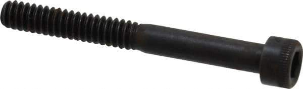 Holo-Krome - #10-24 UNC Hex Socket Drive, Socket Cap Screw - Alloy Steel, Black Oxide Finish, Partially Threaded, 1-3/4" Length Under Head - Eagle Tool & Supply
