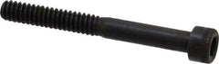 Holo-Krome - #10-24 UNC Hex Socket Drive, Socket Cap Screw - Alloy Steel, Black Oxide Finish, Partially Threaded, 1-3/4" Length Under Head - Eagle Tool & Supply
