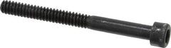 Holo-Krome - #10-24 UNC Hex Socket Drive, Socket Cap Screw - Alloy Steel, Black Oxide Finish, Partially Threaded, 2" Length Under Head - Eagle Tool & Supply
