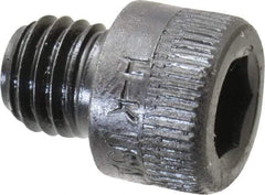 Holo-Krome - 1/4-28 UNF Hex Socket Drive, Socket Cap Screw - Alloy Steel, Black Oxide Finish, Fully Threaded, 1/4" Length Under Head - Eagle Tool & Supply