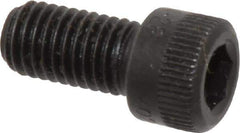 Holo-Krome - 1/4-28 UNF Hex Socket Drive, Socket Cap Screw - Alloy Steel, Black Oxide Finish, Fully Threaded, 1/2" Length Under Head - Eagle Tool & Supply
