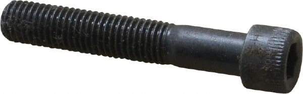 Holo-Krome - 1/4-28 UNF Hex Socket Drive, Socket Cap Screw - Alloy Steel, Black Oxide Finish, Partially Threaded, 1-1/2" Length Under Head - Eagle Tool & Supply