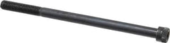 Holo-Krome - 1/4-28 UNF Hex Socket Drive, Socket Cap Screw - Alloy Steel, Black Oxide Finish, Partially Threaded, 4" Length Under Head - Eagle Tool & Supply