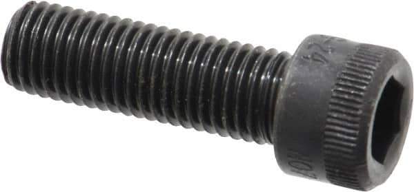 Holo-Krome - 5/16-24 UNF Hex Socket Drive, Socket Cap Screw - Alloy Steel, Black Oxide Finish, Fully Threaded, 1" Length Under Head - Eagle Tool & Supply