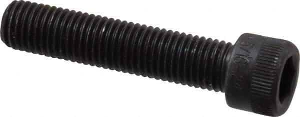 Holo-Krome - 5/16-24 UNF Hex Socket Drive, Socket Cap Screw - Alloy Steel, Black Oxide Finish, Fully Threaded, 1-1/2" Length Under Head - Eagle Tool & Supply