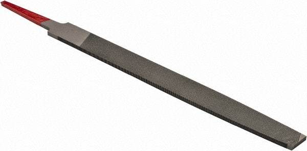 Simonds File - 6" Long, Second Cut, Mill American-Pattern File - Single Cut, Tang - Eagle Tool & Supply