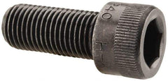 Holo-Krome - 3/8-24 UNF Hex Socket Drive, Socket Cap Screw - Alloy Steel, Black Oxide Finish, Fully Threaded, 7/8" Length Under Head - Eagle Tool & Supply