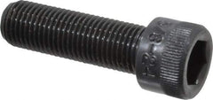 Holo-Krome - 3/8-24 UNF Hex Socket Drive, Socket Cap Screw - Alloy Steel, Black Oxide Finish, Fully Threaded, 1-1/4" Length Under Head - Eagle Tool & Supply