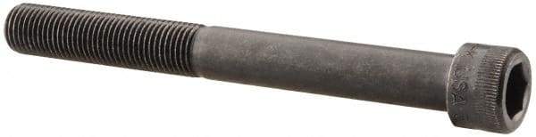 Holo-Krome - 3/8-24 UNF Hex Socket Drive, Socket Cap Screw - Alloy Steel, Black Oxide Finish, Partially Threaded, 3-1/2" Length Under Head - Eagle Tool & Supply