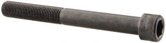 Holo-Krome - 3/8-24 UNF Hex Socket Drive, Socket Cap Screw - Alloy Steel, Black Oxide Finish, Partially Threaded, 3-1/2" Length Under Head - Eagle Tool & Supply