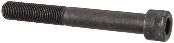 Holo-Krome - 1/2-20 UNF Hex Socket Drive, Socket Cap Screw - Alloy Steel, Black Oxide Finish, Partially Threaded, 4" Length Under Head - Eagle Tool & Supply