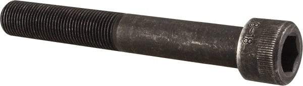 Holo-Krome - 5/8-18 UNF Hex Socket Drive, Socket Cap Screw - Alloy Steel, Black Oxide Finish, Partially Threaded, 4-1/2" Length Under Head - Eagle Tool & Supply