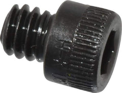 Holo-Krome - 1/4-20 UNC Hex Socket Drive, Socket Cap Screw - Alloy Steel, Black Oxide Finish, Fully Threaded, 1/4" Length Under Head - Eagle Tool & Supply