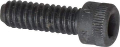Holo-Krome - 1/4-20 UNC Hex Socket Drive, Socket Cap Screw - Alloy Steel, Black Oxide Finish, Fully Threaded, 3/4" Length Under Head - Eagle Tool & Supply