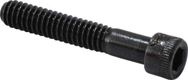 Holo-Krome - 1/4-20 UNC Hex Socket Drive, Socket Cap Screw - Alloy Steel, Black Oxide Finish, Partially Threaded, 1-1/2" Length Under Head - Eagle Tool & Supply