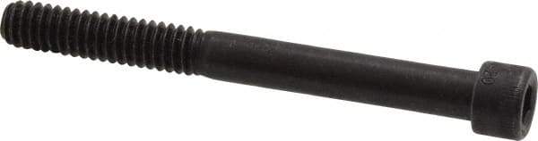 Holo-Krome - 1/4-20 UNC Hex Socket Drive, Socket Cap Screw - Alloy Steel, Black Oxide Finish, Partially Threaded, 2-1/2" Length Under Head - Eagle Tool & Supply