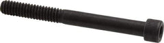 Holo-Krome - 1/4-20 UNC Hex Socket Drive, Socket Cap Screw - Alloy Steel, Black Oxide Finish, Partially Threaded, 2-1/2" Length Under Head - Eagle Tool & Supply