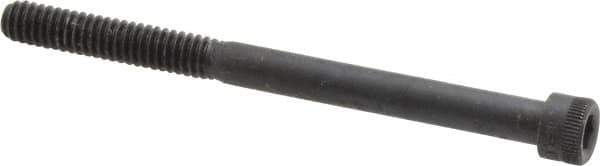 Holo-Krome - 1/4-20 UNC Hex Socket Drive, Socket Cap Screw - Alloy Steel, Black Oxide Finish, Partially Threaded, 3-1/4" Length Under Head - Eagle Tool & Supply