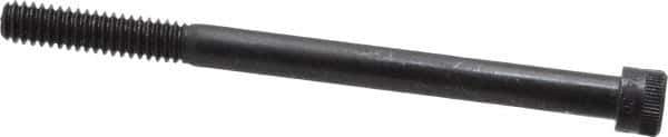 Holo-Krome - 1/4-20 UNC Hex Socket Drive, Socket Cap Screw - Alloy Steel, Black Oxide Finish, Partially Threaded, 3-1/2" Length Under Head - Eagle Tool & Supply