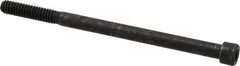 Holo-Krome - 1/4-20 UNC Hex Socket Drive, Socket Cap Screw - Alloy Steel, Black Oxide Finish, Partially Threaded, 4" Length Under Head - Eagle Tool & Supply