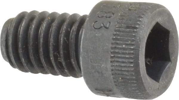 Holo-Krome - 5/16-18 UNC Hex Socket Drive, Socket Cap Screw - Alloy Steel, Black Oxide Finish, Fully Threaded, 1/2" Length Under Head - Eagle Tool & Supply